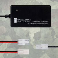 Mighty Max ML-8496CH38 8.4-9.6V NiMH Smart Battery Charger with Mini Tamiya Connector