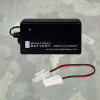 Mighty Max ML-8496CH38 8.4-9.6V NiMH Smart Battery Charger with Mini Tamiya Connector