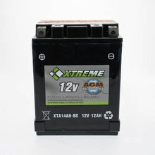 Xtreme 12V 205CCA AGM Powersport Battery for Motorcycles, ATVs, Snowmobiles