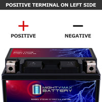 Mighty Max YTZ10S 12V 8.6Ah SLA AGM Motorcycle Battery