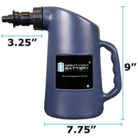 Mighty Max BTJUG5 2 Quart Battery Filler Jug