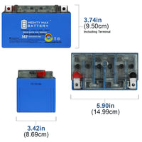 Mighty Max YTZ10S GEL 12V 8.6Ah SLA AGM Motorcycle Battery