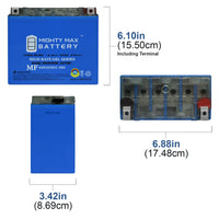 Mighty Max YTX20L-BS GEL 12V 18Ah SLA AGM Motorcycle Battery