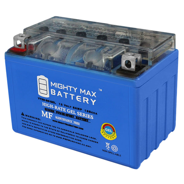 Mighty Max YTX9-BS GEL 12V 8Ah SLA AGM Motorcycle Battery