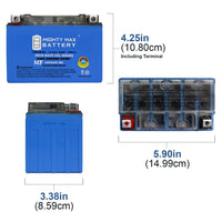 Mighty Max YTX9-BS GEL 12V 8Ah SLA AGM Motorcycle Battery