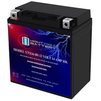 Mighty Max YTX16-BS GEL 12V 14Ah SLA AGM Motorcycle Battery