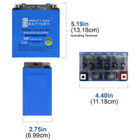 Mighty Max YTX7L-BS GEL 12V 6Ah SLA AGM Motorcycle Battery