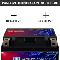 Mighty Max YTX14AHL GEL 12V 12Ah SLA AGM Motorcycle Battery