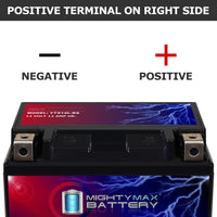 Mighty Max YTX14L-BS 12V 12Ah SLA AGM Motorcycle Battery