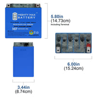 Mighty Max YTX14L-BS GEL 12V 12Ah SLA AGM Motorcycle Battery