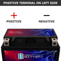 Mighty Max YTZ14S 12V 11.2Ah SLA AGM Motorcycle Battery