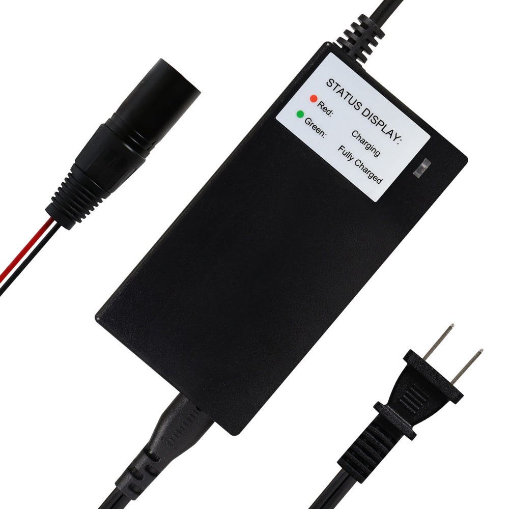 Mighty Max ML-24V2A 24 Volt 2 Amp Wheelchair Battery Charger and Maintainer