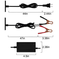 Mighty Max ML-12V4A 12 Volt 4 Amp Battery Charger and Maintainer