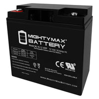 Mighty Max ML18-12XRP 12V 18Ah Internal Thread Terminal Rechargeable SLA AGM Battery
