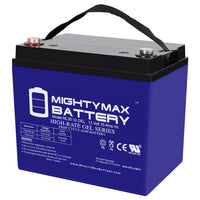 Mighty Max ML35-12GEL 12V 35Ah Internal Thread Terminal Rechargeable SLA AGM Battery