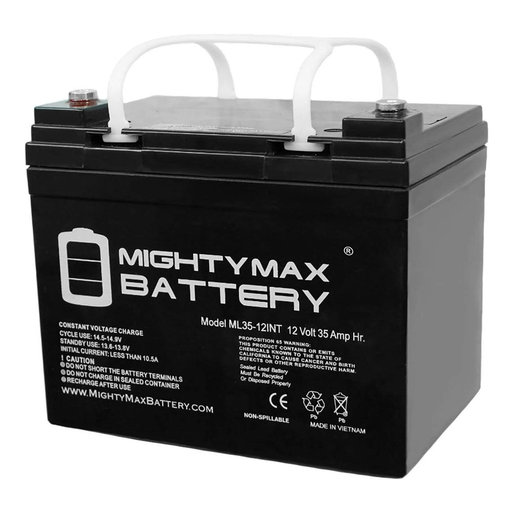 Mighty Max ML35-12INT 12V 35Ah Internal Thread Terminal Rechargeable SLA AGM Battery