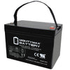 Mighty Max ML-GROUP34 12V 60Ah Internal Thread Terminal Rechargeable SLA AGM Battery
