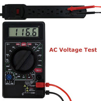 Mighty Max ML-MM Digital LCD Multimeter Battery Tester