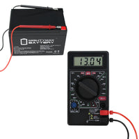 Mighty Max ML-MM Digital LCD Multimeter Battery Tester