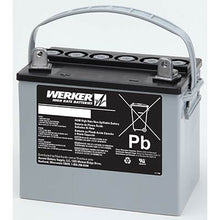 Werker 12V 33AH Deep Cycle AGM Battery with J Terminals