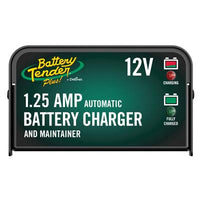 Battery Tender Plus 12V 1.25A Automatic Smart Charger Maintainer for Motorcycle ATV Watercraft