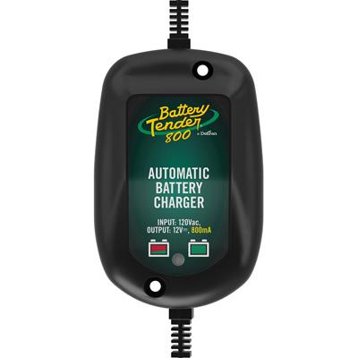 Battery Tender Weatherproof 12V 800mA Charger for Motorcycle, ATV, Boat