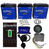 Ionic Lithium 36V 81Ah GC2 LiFePO4 Golf Cart Triple Bundle