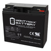 Mighty Max ML18-12F2 12V 18Ah F2 Terminal Rechargeable SLA AGM Battery