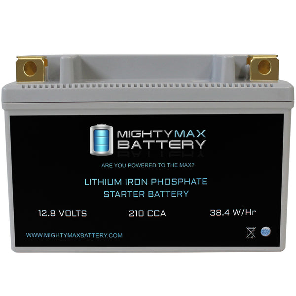 Mighty Max YTR9-BS 12.8V 8Ah LiFePO4 PowerSport Battery