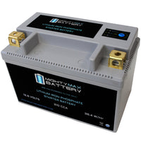Mighty Max YTR9-BS 12.8V 8Ah LiFePO4 PowerSport Battery