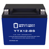 Mighty Max Battery YTX12-BS 12V 10Ah LiFePO4 Deep Cycle Battery