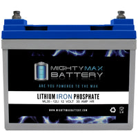 Mighty Max ML35-12LI 12V 35Ah LiFePO4 Deep Cycle Battery