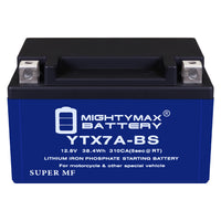 Mighty Max Battery YTX7A-BS 12V 6Ah LiFePO4 Deep Cycle Battery