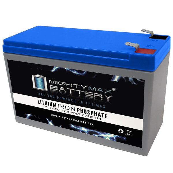 Mighty Max ML7-12LI 12V 7Ah LiFePO4 Deep Cycle Battery