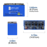 Mighty Max YT7B-BS GEL 12V 6.5Ah SLA AGM Motorcycle Battery
