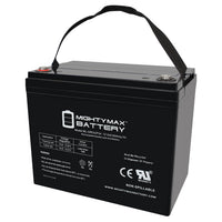 Mighty Max ML60-12 12V 60Ah Internal Thread Terminal Rechargeable SLA AGM Battery