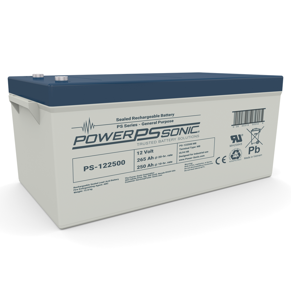 Power Sonic PS-122500 12V 250Ah Sealed Lead Acid Battery