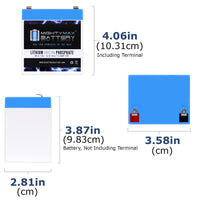 Mighty Max ML5-12LI 12V 5Ah LiFePO4 Deep Cycle Battery