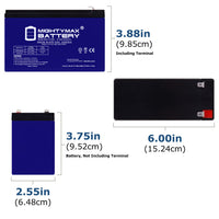 Mighty Max ML9-12GEL 12V 9Ah GEL Rechargeable SLA AGM Battery