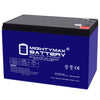 Mighty Max ML10-12GEL 12V 10Ah F2 Terminal Rechargeable SLA AGM Battery