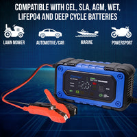 Mighty Max ML-12V7ASMC 12V 7A Smart Battery Charger and Maintainer