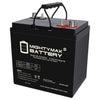 Mighty Max ML210-6GC2 6V 210Ah Dual Terminal Rechargeable SLA AGM Battery