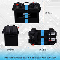 Mighty Max ML-24TMBX Trolling Motor Smart Battery Box Power Center