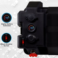 Mighty Max ML-24TMBX Trolling Motor Smart Battery Box Power Center