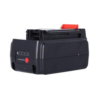 Side view of 40V 2.0Ah lithium‑ion battery replacement for BLACK+DECKER LBX2040 highlighting compact design