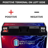 Mighty Max YT14B-4 GEL 12V 12Ah SLA AGM Motorcycle Battery