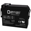 Mighty Max ML55-12FT 12V 55Ah Front Terminal Rechargeable SLA AGM Battery