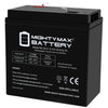 Mighty Max ML36-6 6V 36Ah F2 Terminal Rechargeable SLA AGM Battery