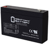 Mighty Max ML9-6 6V 9Ah F2 Terminal Rechargeable SLA AGM Battery