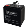 Mighty Max ML180-8GC 8V 180Ah Dual Terminal Rechargeable SLA AGM Battery